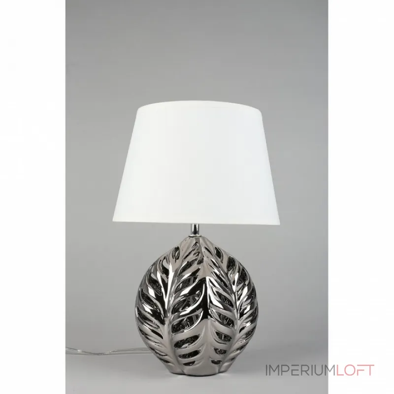 Настольная лампа декоративная Omnilux Murci OML-19504-01 Цвет арматуры хром Цвет плафонов белый от ImperiumLoft Настольная лампа декоративная Omnilux Murci OML-19504-01 Цвет арматуры хром Цвет плафонов белый от ImperiumLoft