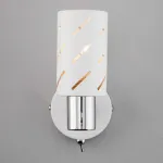 Бра Eurosvet Fente 20090/1 белый/хром Цвет плафонов золото Цвет арматуры белый