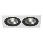 Встраиваемый светильник Lightstar Intero 111 i8260707 Цвет арматуры черно-белый