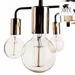 Потолочная люстра Arte Lamp Gelo A6001PL-7BK 