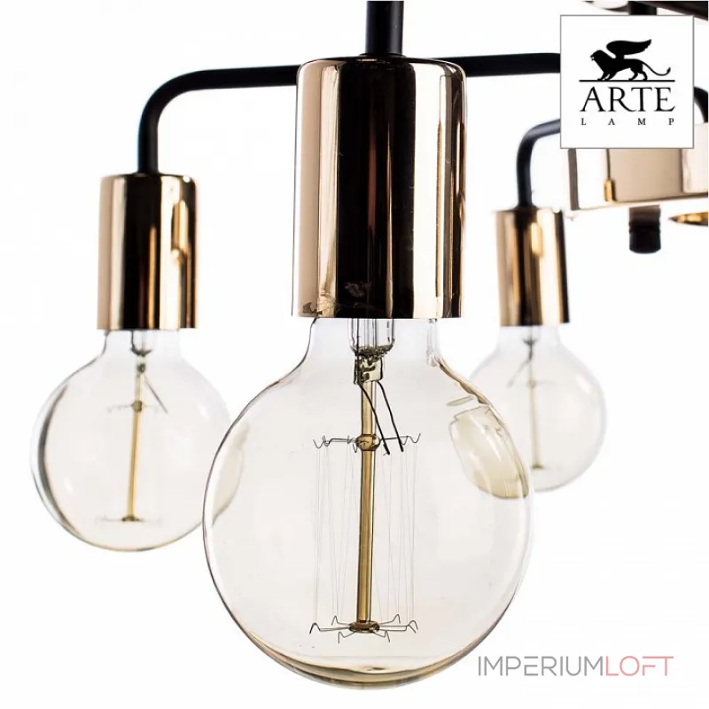 Потолочная люстра Arte Lamp Gelo A6001PL-7BK 