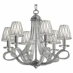 Подвесная люстра Osgona Riccio 705064 Цвет арматуры хром Цвет плафонов хром от ImperiumLoft