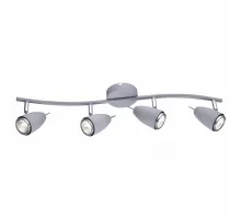 Спот Arte Lamp Regista A1966PL-4GY Цвет арматуры серый Цвет плафонов серый