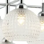 Подвесная люстра Stilfort Frency 2118/09/05P Цвет плафонов прозрачный Цвет арматуры хром от ImperiumLoft