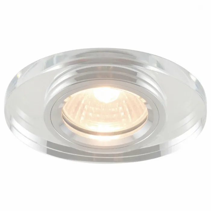 Встраиваемый светильник Arte Lamp Brilliants A5955PL-1CC Цвет арматуры хром Цвет плафонов прозрачный от ImperiumLoft