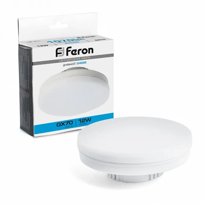 Лампа светодиодная Feron LB-471 GX70 12Вт 6400K 48302 от ImperiumLoft