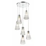 Подвесной светильник Vele Luce Emily VL5603P16 Цвет арматуры Серый Цвет плафонов Неокрашенный от ImperiumLoft