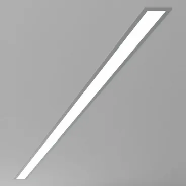 Встраиваемый светильник Elektrostandard 100-300-103 a040143 цвет арматуры серебро цвет плафонов белый от ImperiumLoft