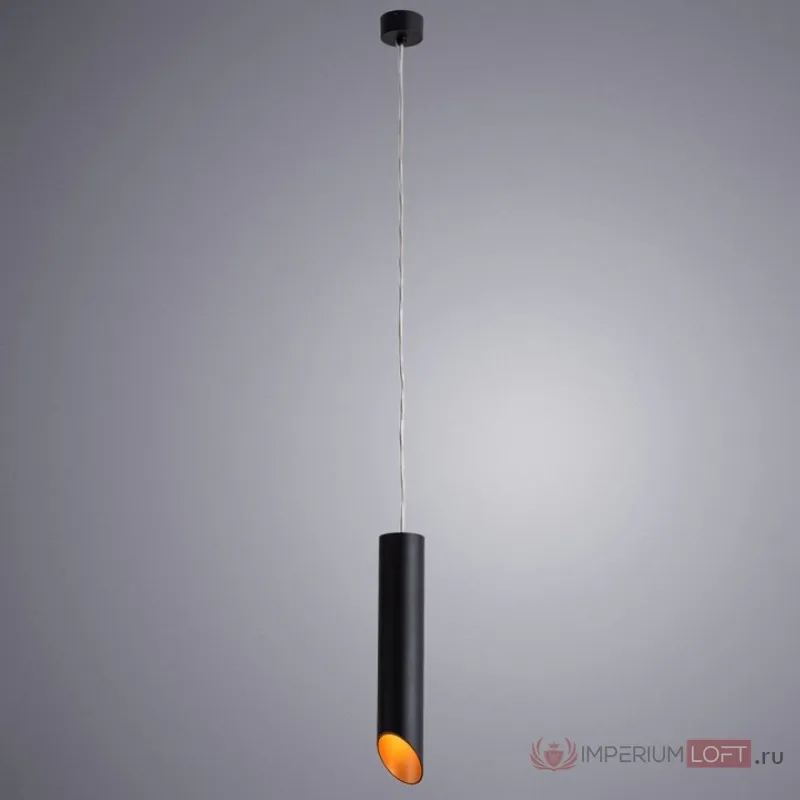 Подвесной светильник Arte Lamp Pilon-Gold A1536SP-1BK от ImperiumLoft