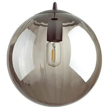Подвесной светильник Odeon Light Kata 4756/1 Цвет плафонов серый Цвет арматуры черный