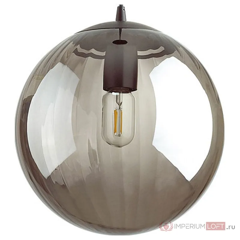 Подвесной светильник Odeon Light Kata 4756/1 Цвет плафонов серый Цвет арматуры черный от ImperiumLoft