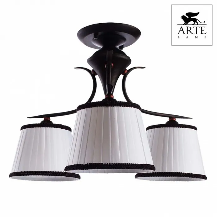 Люстра на штанге Arte Lamp Irene A5133PL-3BR Цвет арматуры коричневый от ImperiumLoft