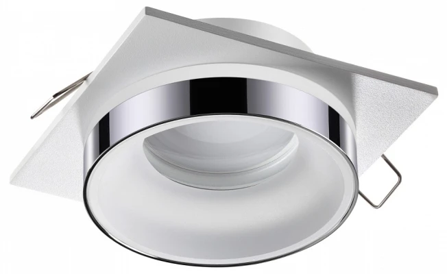 Встраиваемый светильник Novotech Water 370786 Цвет плафонов хром