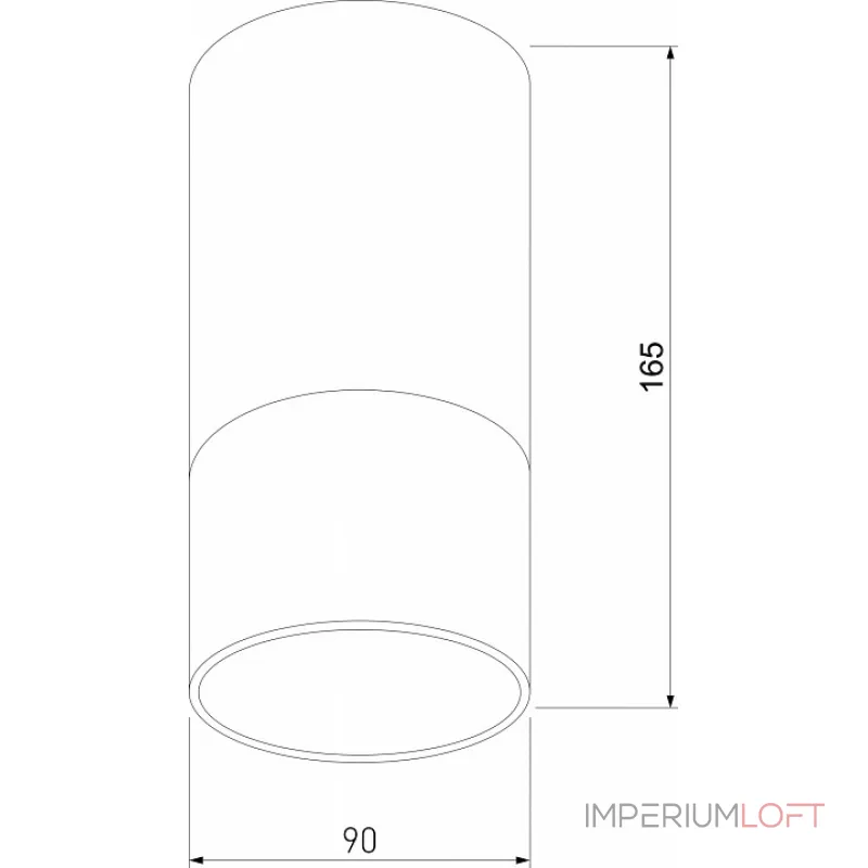 Накладной светильник Elektrostandard Light LED 35139/H белый