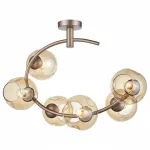 Люстра на штанге Vele Luce Astoria 742 VL5004P62 Цвет арматуры кремовый Цвет плафонов янтарный от ImperiumLoft