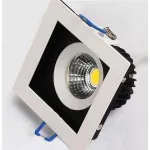 Встраиваемый светильник Horoz Electric Sabrina HRZ00000264 Цвет арматуры белый Цвет плафонов прозрачный