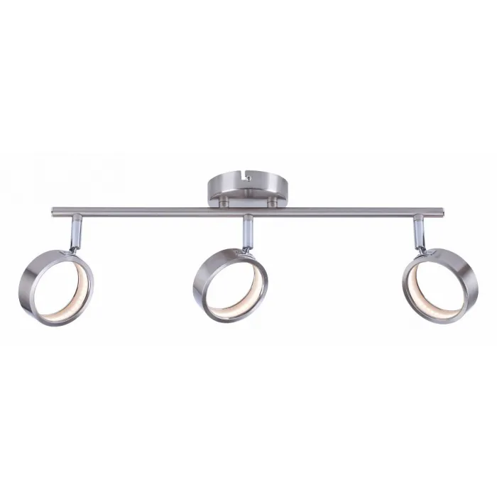 Спот TopLight Jacklyn TL1239Y-03SN Цвет арматуры никель Цвет плафонов никель от ImperiumLoft