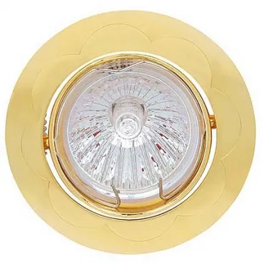 Встраиваемый светильник Horoz Electric HRZ00000593 Цвет арматуры золото Цвет плафонов золото