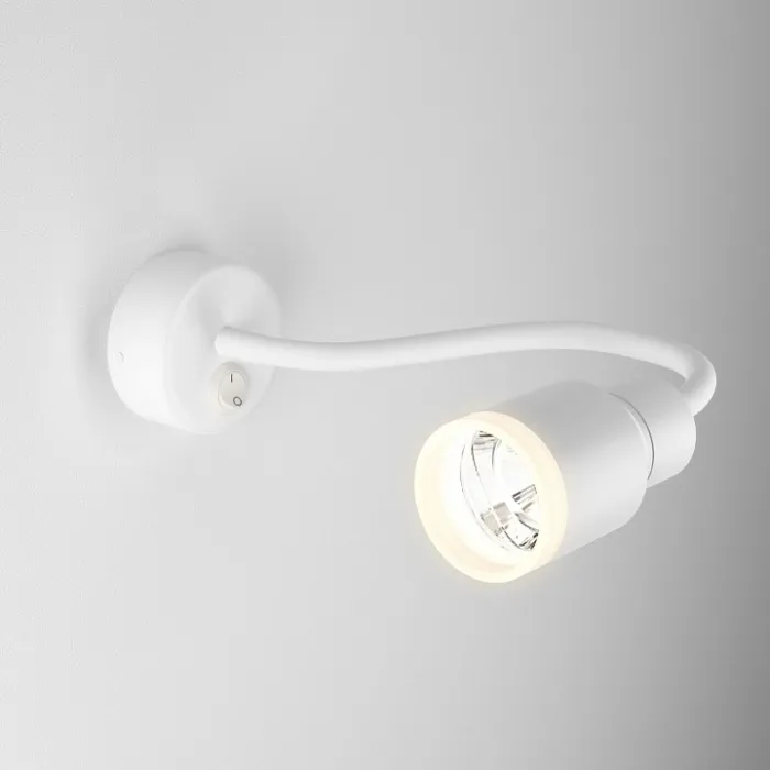 Бра Elektrostandard 1015 a043983 Цвет арматуры белый Цвет плафонов белый от ImperiumLoft