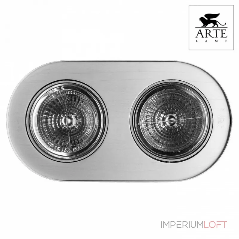 Накладной светильник Arte Lamp Cliff A5643PL-2WH Цвет арматуры белый Цвет плафонов хром