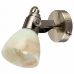 Бра Arte Lamp 9582 A9582AP-1AB Цвет арматуры бронза Цвет плафонов коричневый
