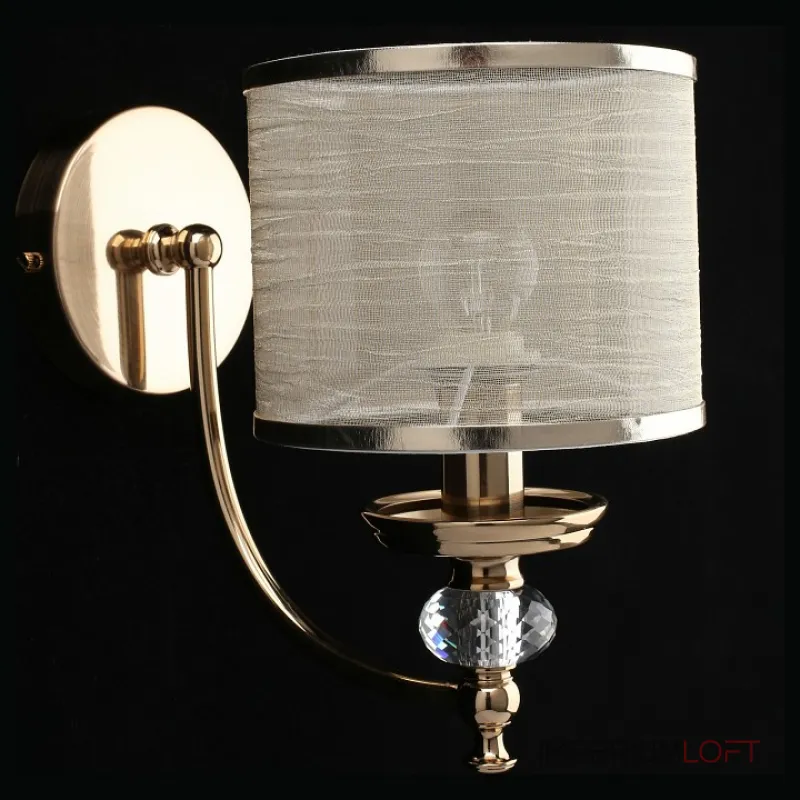 Бра Aployt Agata APL.720.01.01 Цвет арматуры золото Цвет плафонов коричневый