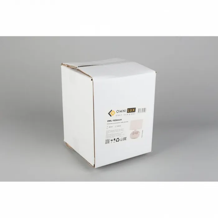 Настольная лампа декоративная Omnilux Valdieri OML-16504-01 Цвет плафонов белый от ImperiumLoft