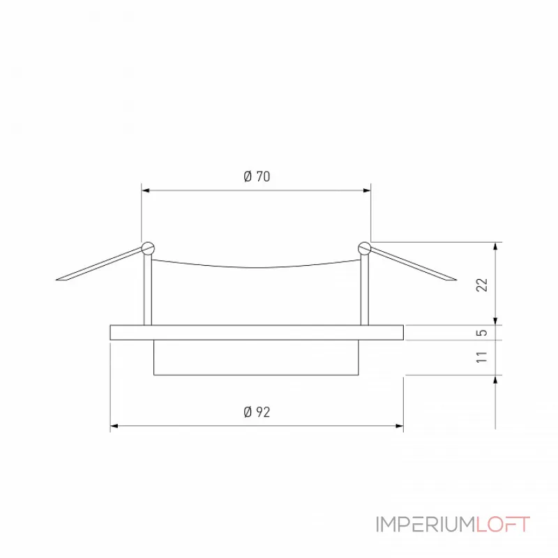 Встраиваемый светильник Elektrostandard 116 MR16 a053346 Цвет арматуры золото от ImperiumLoft Встраиваемый светильник Elektrostandard 116 MR16 a053346 Цвет арматуры золото от ImperiumLoft