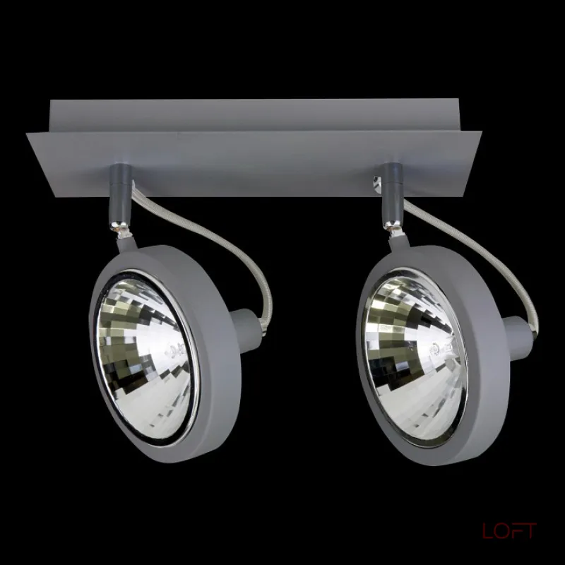 Спот Lightstar Varieta 9 210329 Цвет арматуры серый Цвет плафонов серый от ImperiumLoft Спот Lightstar Varieta 9 210329 Цвет арматуры серый Цвет плафонов серый от ImperiumLoft