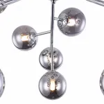 Потолочная люстра Maytoni Dallas MOD545PL-12CH Цвет арматуры хром Цвет плафонов серый от ImperiumLoft