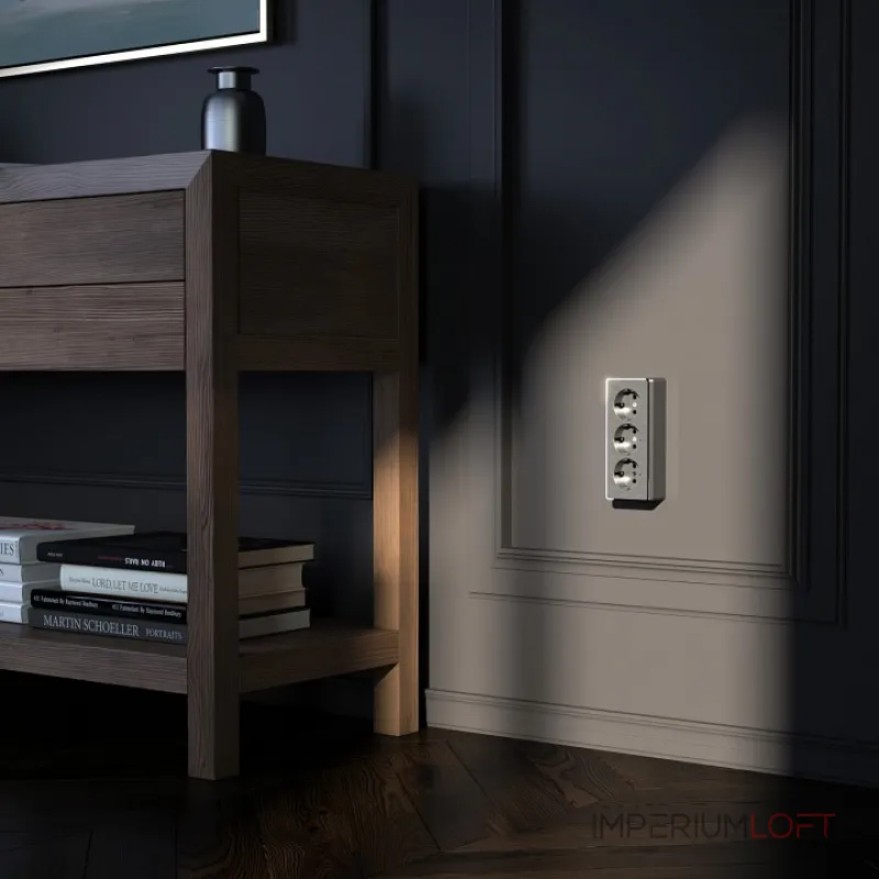 Розетка влагозащищенная с заземлением и шторками Werkel Gallant (графит рифленый) W5073104 Gallant (графит рифленый) от ImperiumLoft Розетка влагозащищенная с заземлением и шторками Werkel Gallant (графит рифленый) W5073104 Gallant (графит рифленый) от ImperiumLoft