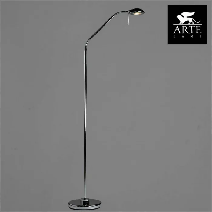 Торшер Arte Lamp Flamingo A2250PN-1CC Цвет арматуры хром Цвет плафонов хром от ImperiumLoft