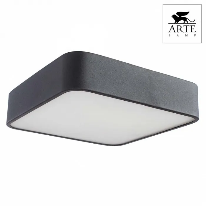 Накладной светильник Arte Lamp Cosmopolitan A7210PL-2BK Цвет арматуры черный Цвет плафонов белый от ImperiumLoft