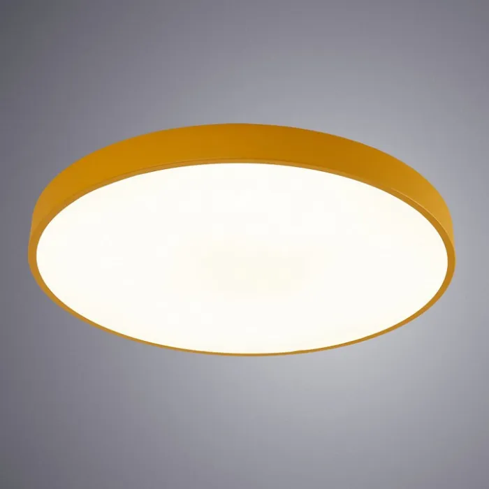 Накладной светильник Arte Lamp Arena A2661PL-1YL Цвет плафонов белый Цвет арматуры желтый от ImperiumLoft