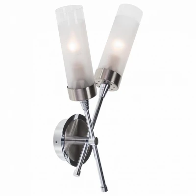 Бра Citilux Хеликс CL109321 Цвет арматуры хром Цвет плафонов прозрачный