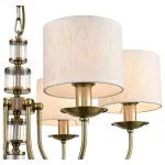 Подвесная люстра Vele Luce Soprano VL4194P06 Цвет арматуры бронза Цвет плафонов кремовый от ImperiumLoft