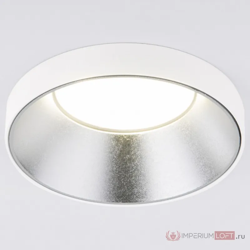 Встраиваемый светильник Elektrostandard 112 MR16 a053340 Цвет арматуры серебро от ImperiumLoft