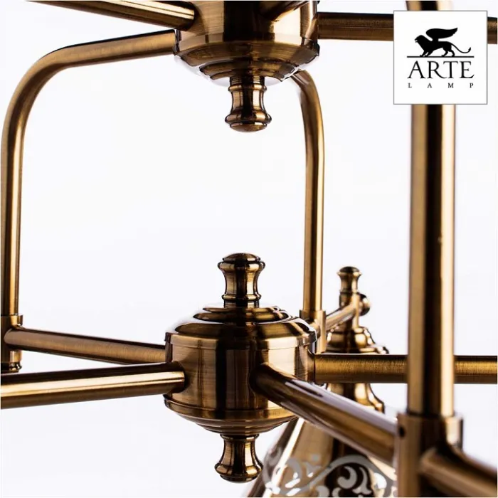 Подвесная люстра Arte Lamp Kensington A1511LM-5PB Цвет арматуры бронза Цвет плафонов бронза от ImperiumLoft