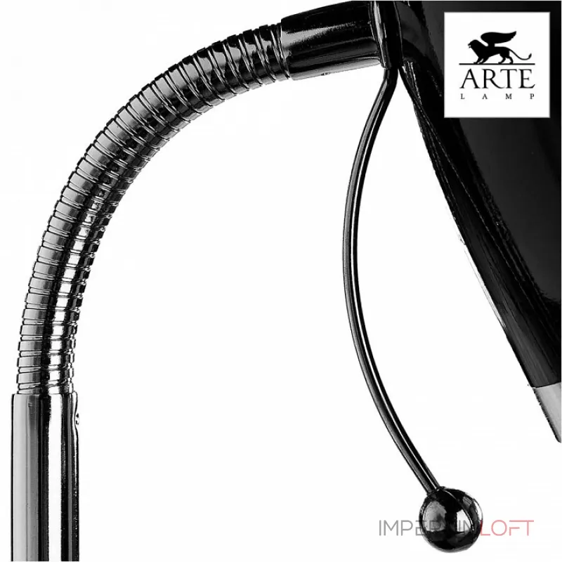 Настольная лампа офисная Arte Lamp Cosy A6145LT-1BK Цвет арматуры хром Цвет плафонов хром от ImperiumLoft Настольная лампа офисная Arte Lamp Cosy A6145LT-1BK Цвет арматуры хром Цвет плафонов хром от ImperiumLoft