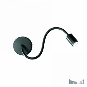 Бра Ideal Lux FOCUS FOCUS AP1 NERO Цвет арматуры чёрный Цвет плафонов чёрный