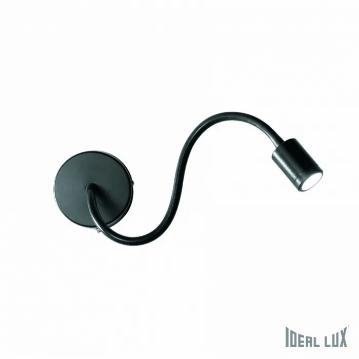 Бра Ideal Lux FOCUS FOCUS AP1 NERO Цвет арматуры черный Цвет плафонов черный от ImperiumLoft