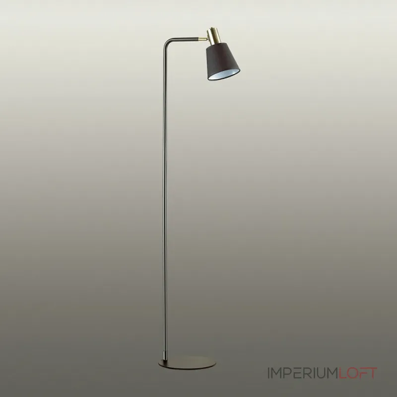 Торшер Lumion Marcus 3638/1F Цвет арматуры бронза Цвет плафонов черный от ImperiumLoft Торшер Lumion Marcus 3638/1F Цвет арматуры бронза Цвет плафонов черный от ImperiumLoft