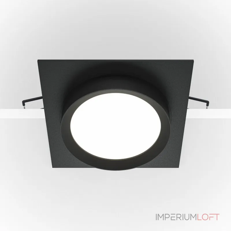Встраиваемый светильник Maytoni Hoop DL086-GX53-SQ-B