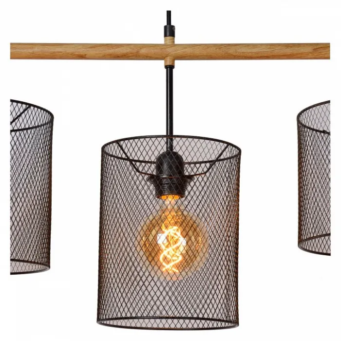 Подвесной светильник Lucide Baskett 45459/04/30 от ImperiumLoft