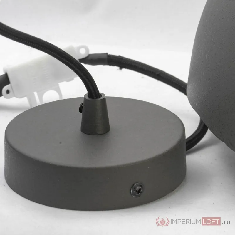 Подвесной светильник Lussole Lockport LSP-9621 Цвет арматуры черный Цвет плафонов черный от ImperiumLoft