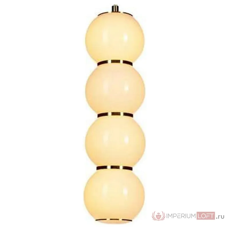 Подвесной светильник Loft it Pearls 5045-B Цвет арматуры белый Цвет плафонов золото от ImperiumLoft