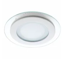 Встраиваемый светильник Lightstar Acri LED 212010 Цвет арматуры хром Цвет плафонов прозрачный
