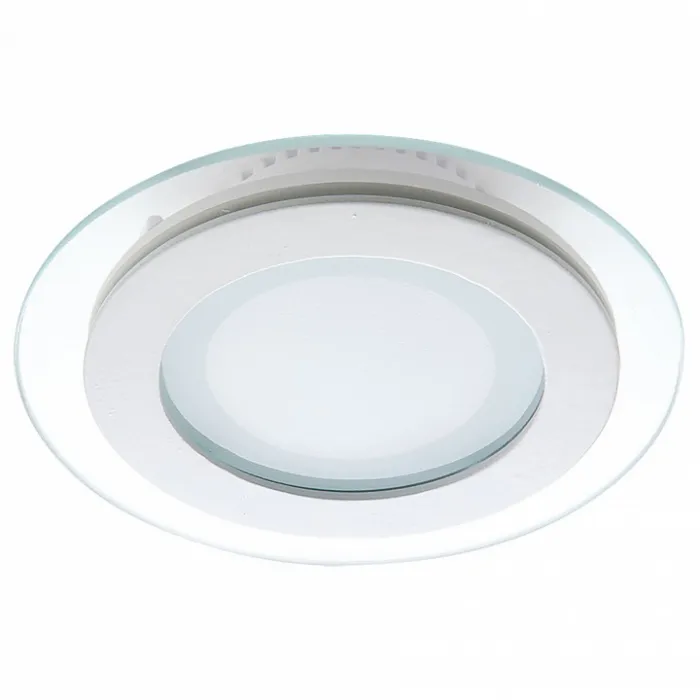Встраиваемый светильник Lightstar Acri LED 212010 Цвет арматуры хром Цвет плафонов прозрачный от ImperiumLoft