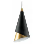 Подвесной светильник Lightstar Cone 757010 Цвет арматуры черный Цвет плафонов золото от ImperiumLoft