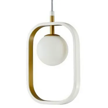 Подвесной светильник Maytoni Avola MOD431-PL-01-WG Цвет арматуры золото Цвет плафонов белый